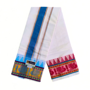 Annam Design Temple Border Dhoti set