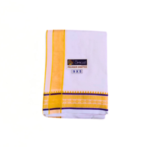 Men’s Cotton Dhoti – Pure White Dhoti