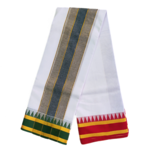 Temple Border Kanchi Mundhi Cotton Dhoti