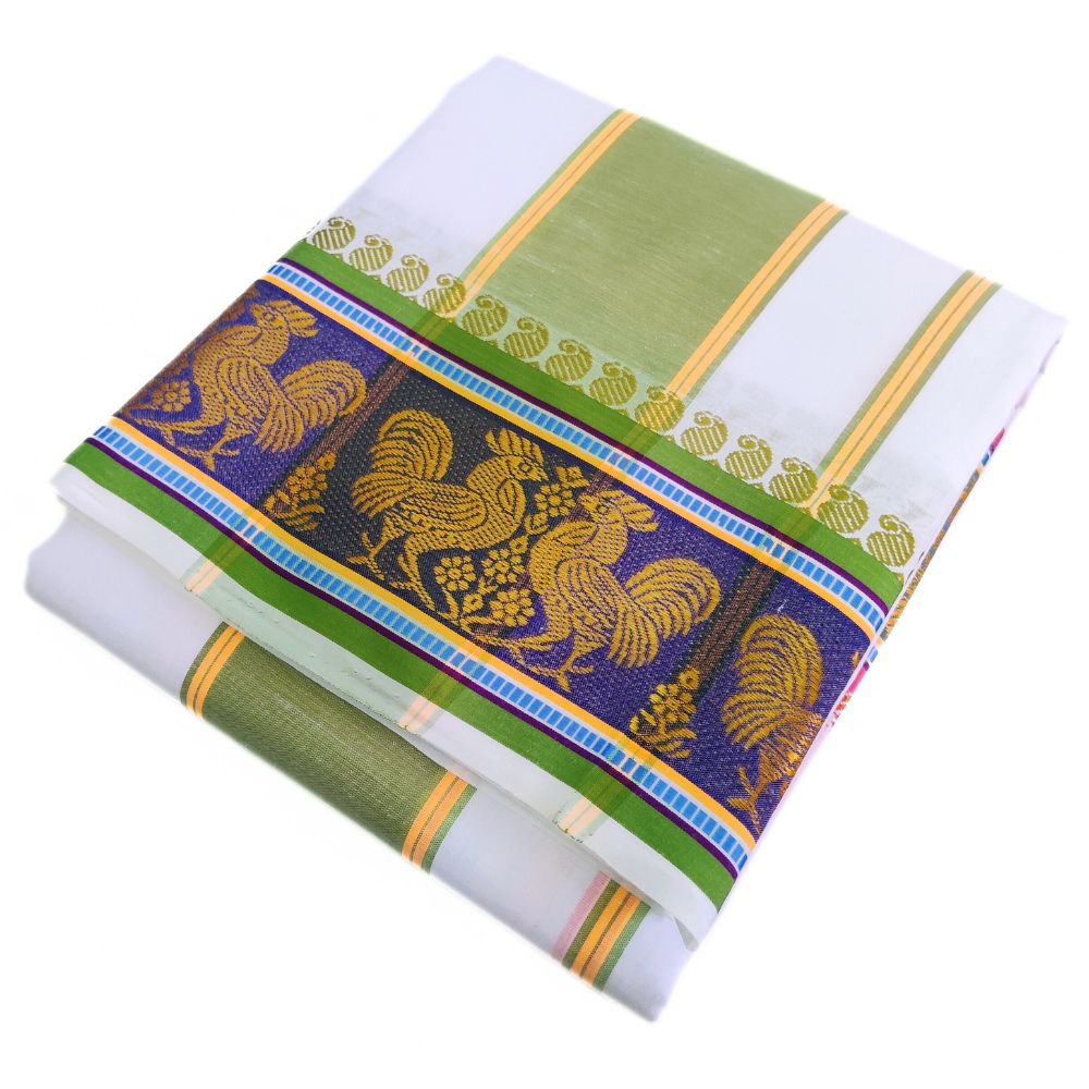 Seval Designed Pure Cotton Dhoti