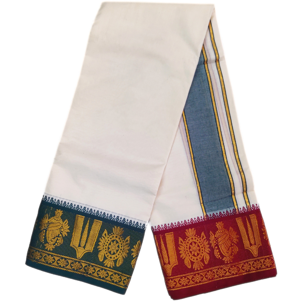 Y Thiruman 7 Inch Border Dhoti