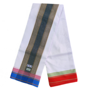 Bavanji Seer Border Cotton Dhoti