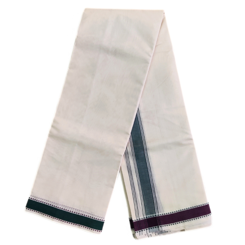 1 Inch Double Mokku Handloom Dhoti