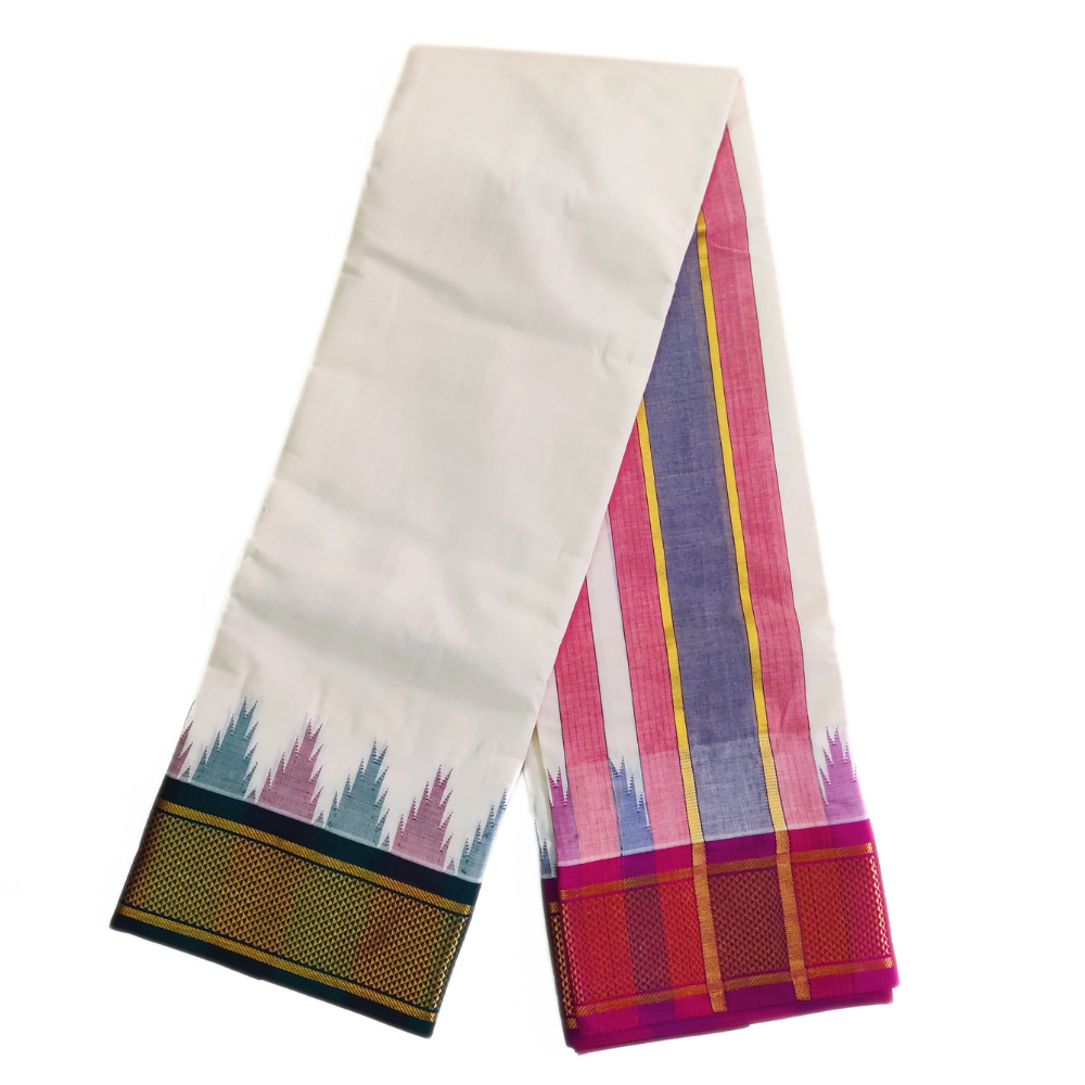 Mayilkan Design Handloom Dhoti