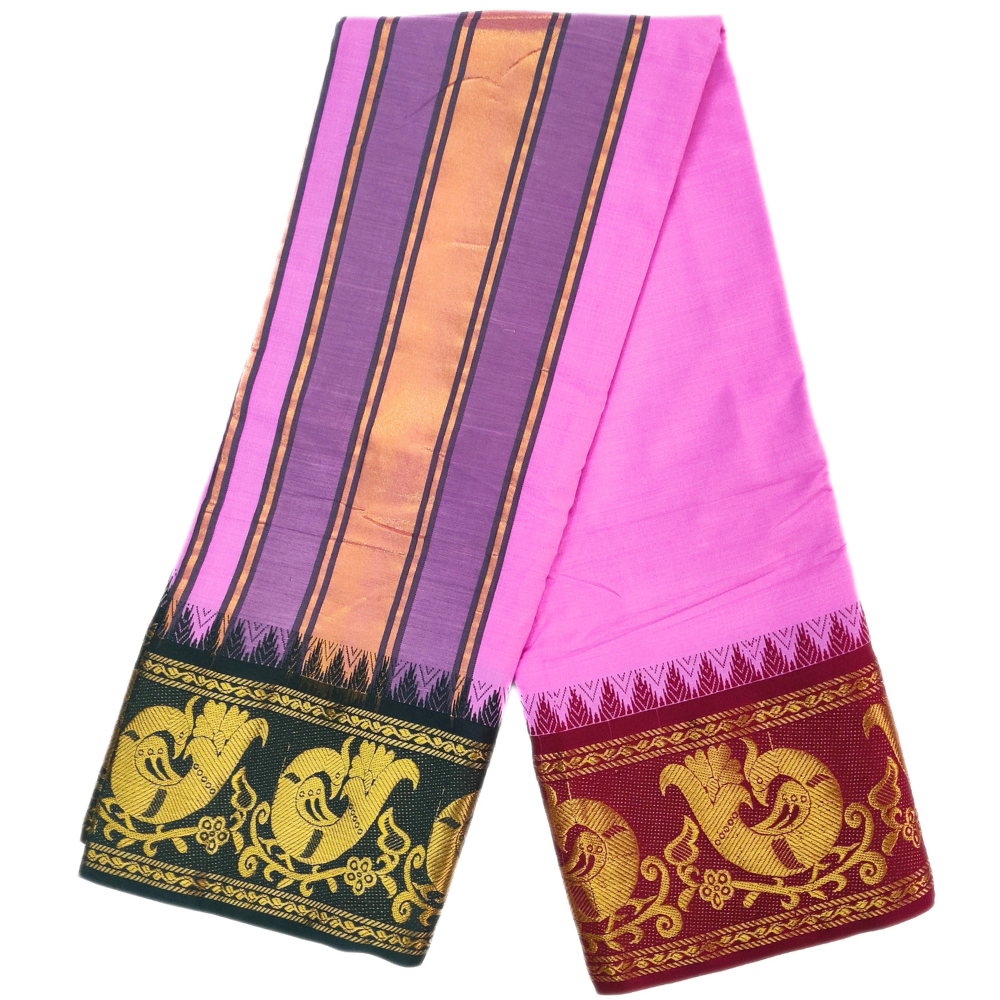 Big Peacock Border Premium Dhoti